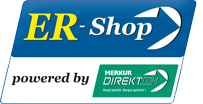 Logo ER-Shop powered by Merkur Direkt.com